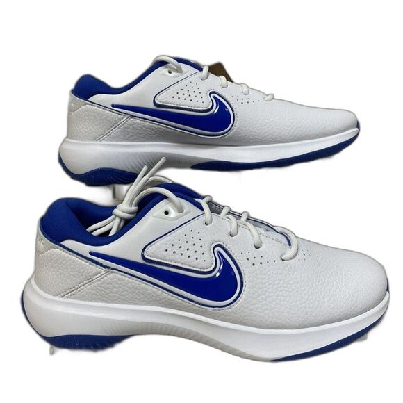Men Size 7.5 Nike Victory Pro 3 Golf Cleats Shoes White Royal Blue DV6800-140 main image 3